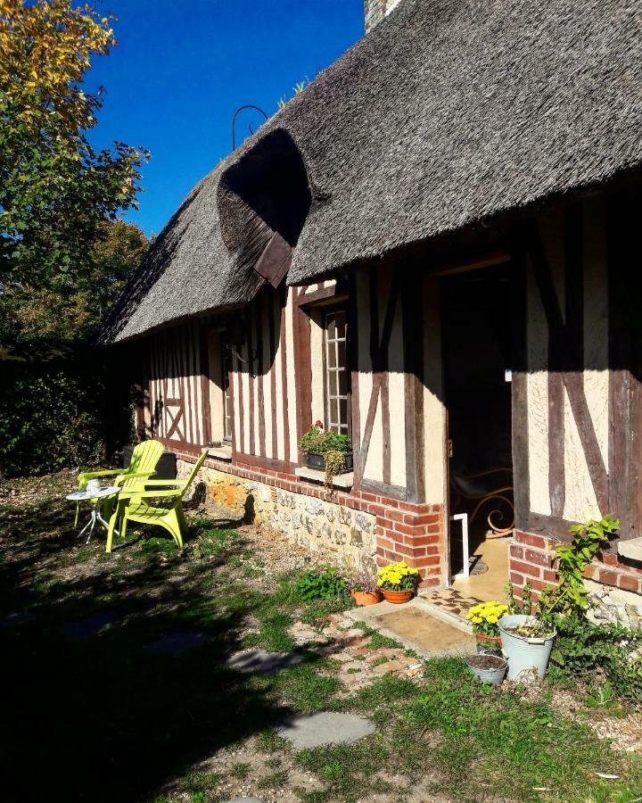 La Chaumiere Des Deux Amants Vila Vatteville Exterior foto